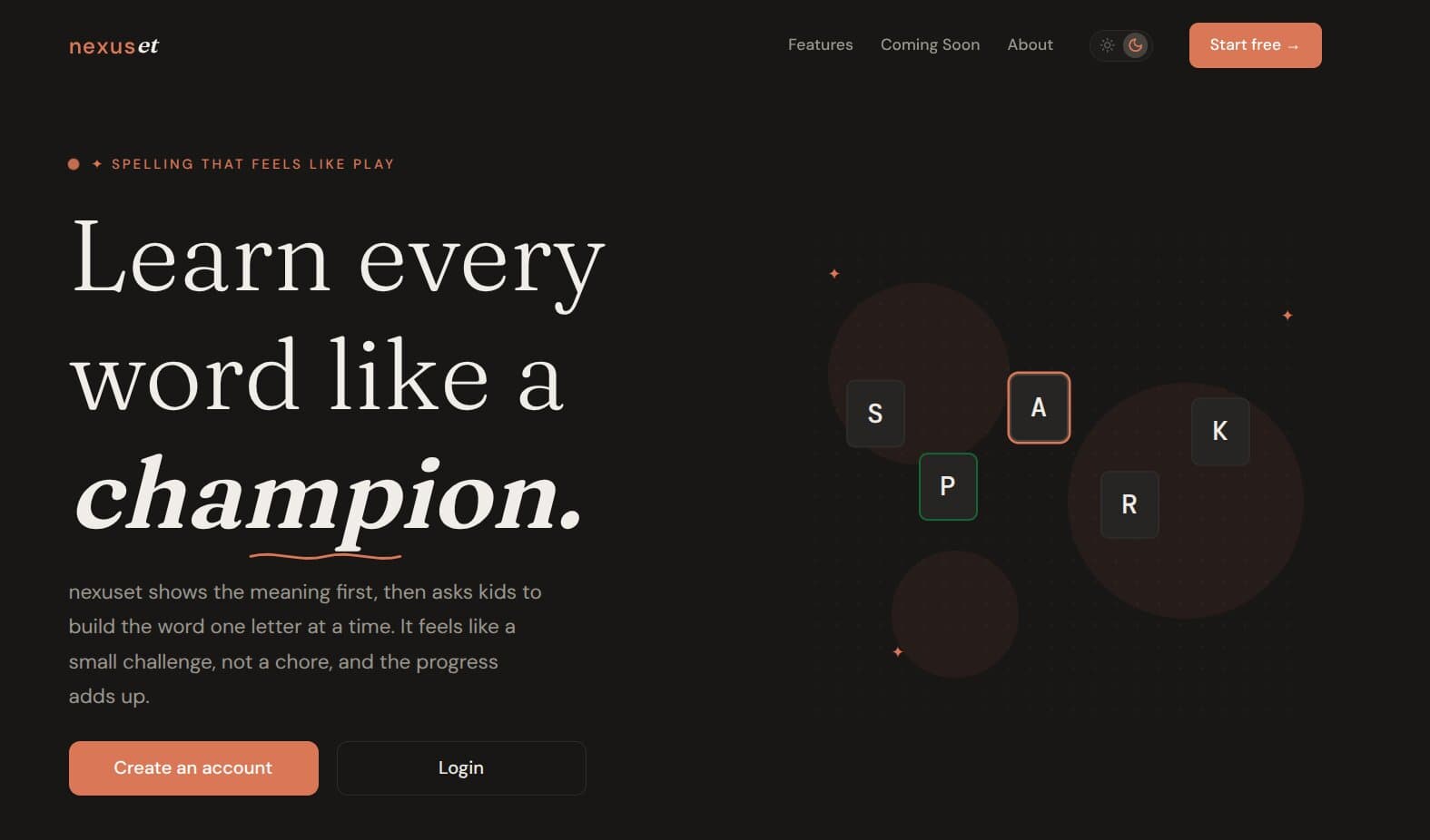 Screenshot of Nexuset